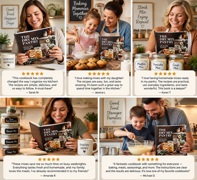 The Dry Mix Pantry Cookbook | Easy Homemade Mixes for Every Kitchen