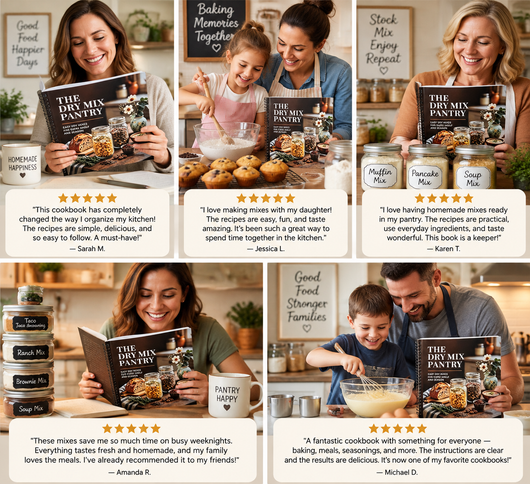 The Dry Mix Pantry Cookbook | Easy Homemade Mixes for Every Kitchen