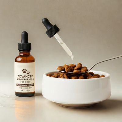 Dog Vision Supplement Drops