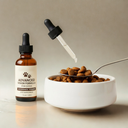 Dog Vision Supplement Drops